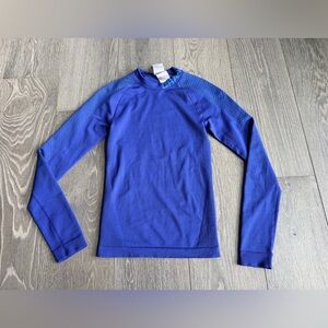 Craft Warm Intensity Base Layer Long Sleeve in Blue Size Large